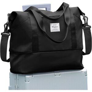 Women’s Travel Duffle Bag Waterproof Gym Tote Weekender Beach & Overnight Bag